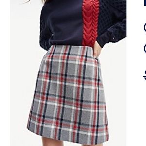 NWT Tommy Hilfiger Plaid Short Skirt